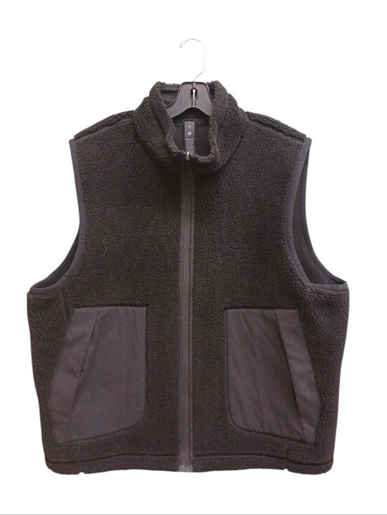 lululemon athletica Other - lululemon athletica High Pile Black Sherpa Fleece Vest Size XXL